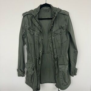 Hooded Army Jacket